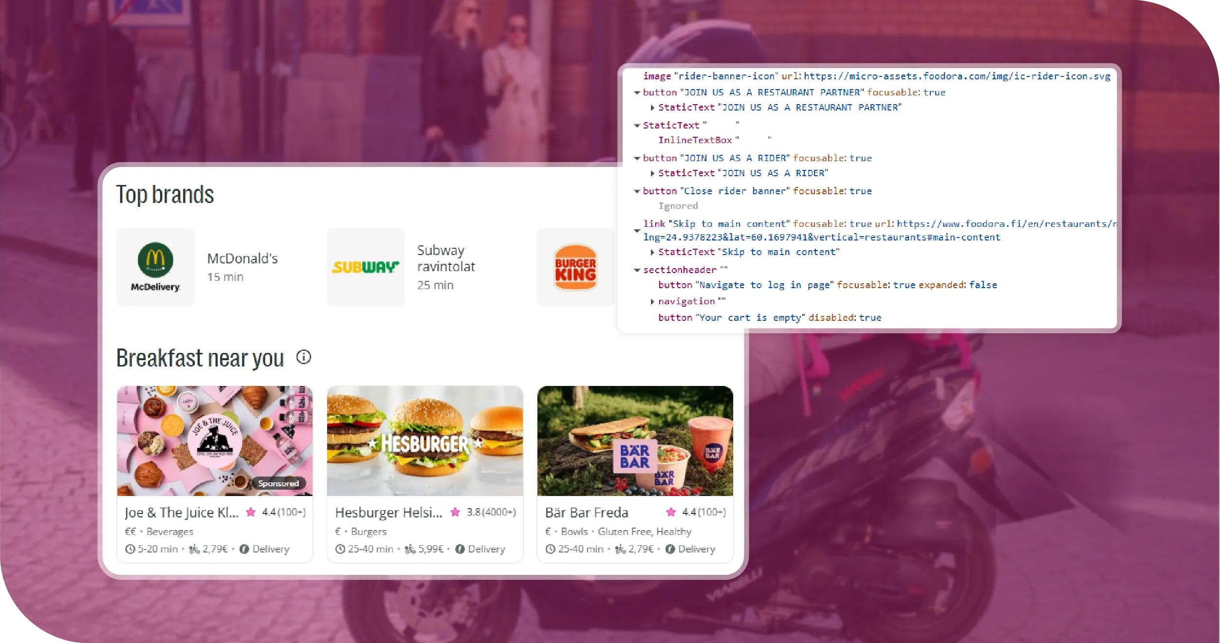 Foodora Competitor Europe Key Challenges